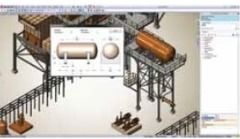 SolidPlant软件专注于工厂布局 钢结构 管道等高效设计